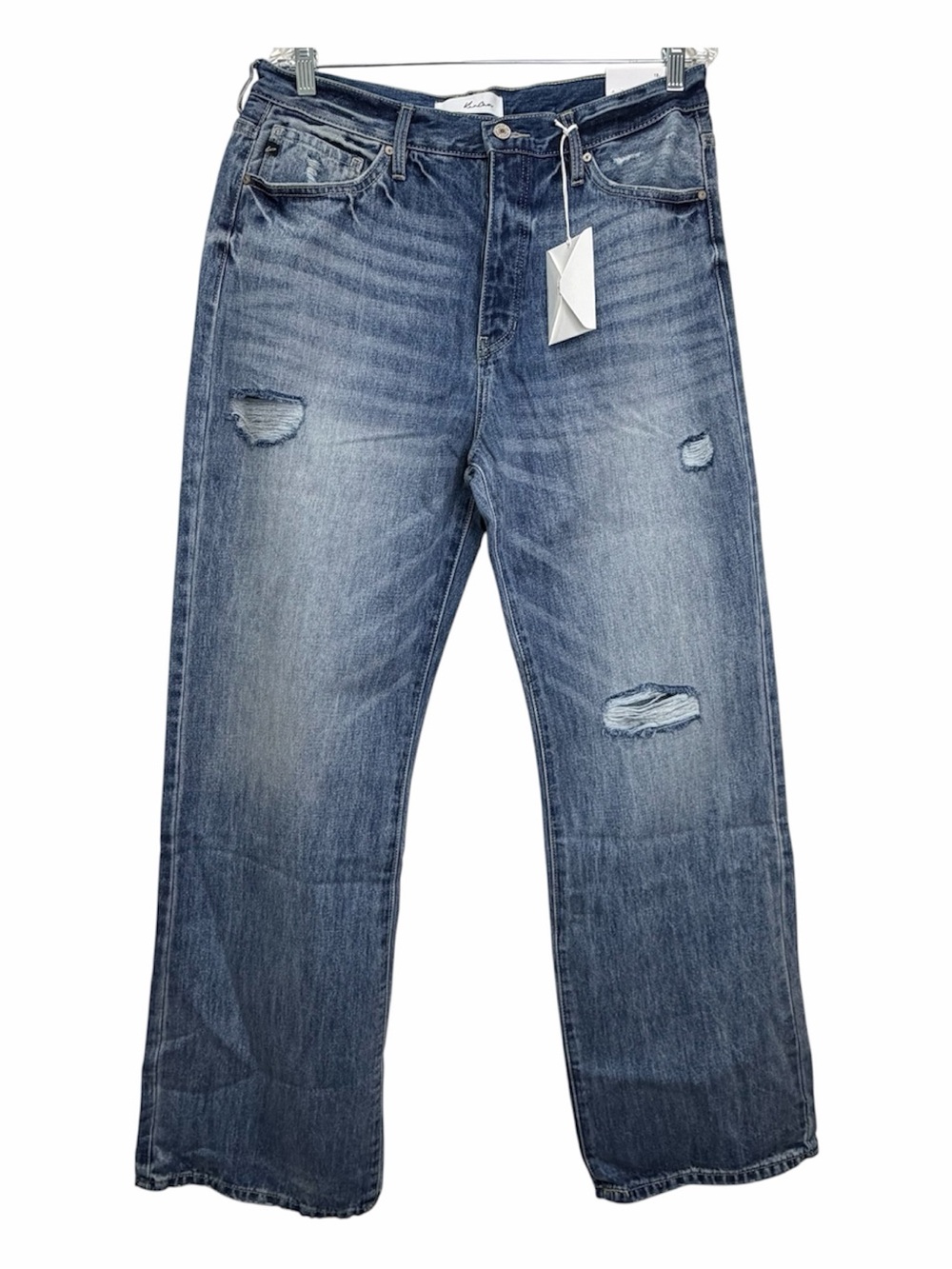 KanCan Ultra High Rise 90s Flare Jeans Women’s 15/31 KC7373MV2 Button Fly